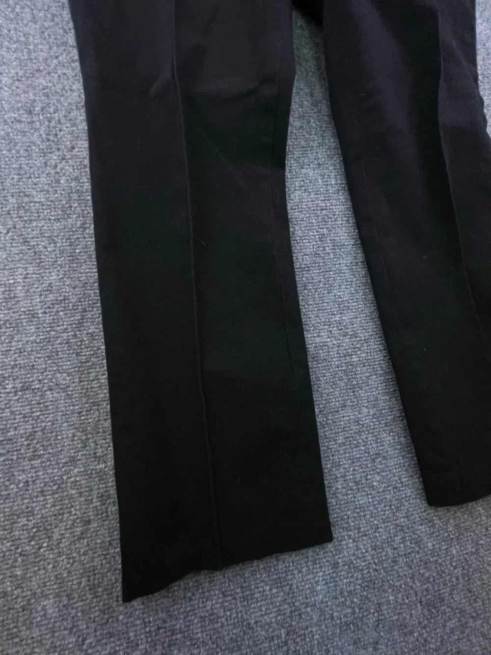 Lauren Ralph Lauren Pants Womens Size 12 Black Cotton Stretch Straight Cut Capri